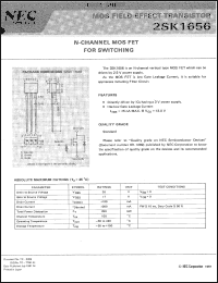 2SK1656-T/JM Datasheet