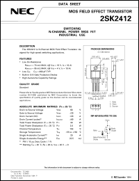 2SK2414-Z Datasheet
