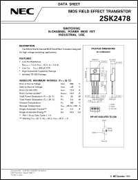 2SK2473-01 Datasheet