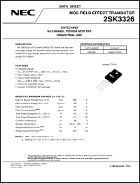 2SK3325-ZJ Datasheet