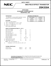 2SK3355-ZJ Datasheet
