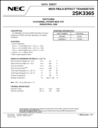2SK3364-01 Datasheet