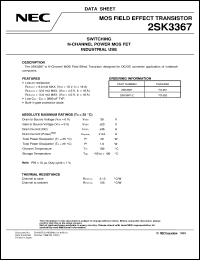 2SK3367-Z-E2 Datasheet