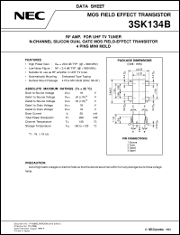 3SK134B-T2 Datasheet