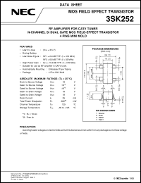 3SK252 Datasheet