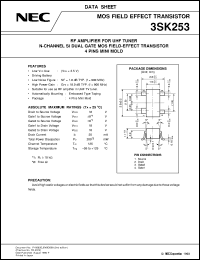 3SK253-T1 Datasheet