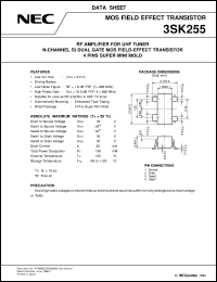 3SK255 Datasheet