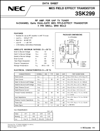 3SK299 Datasheet