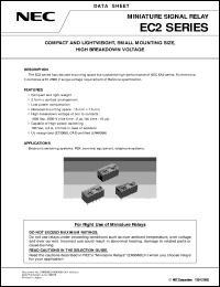 EC2-12SND Datasheet