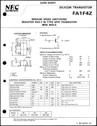 FA1F4Z-T2B Datasheet