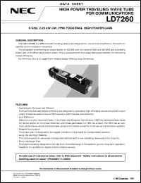 LD7260 Datasheet