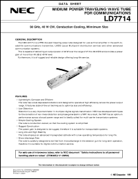 LD7714 Datasheet