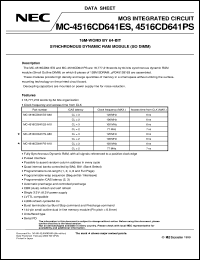 MC-4516CD641PS-A80 Datasheet