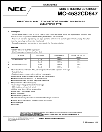 MC-4532CD647EF-A75 Datasheet