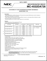 MC-4532DA726EF-A10 Datasheet