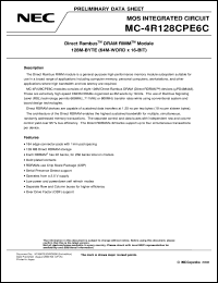 MC-4R128CPE6C-653 Datasheet