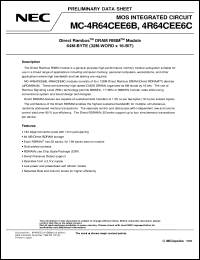 MC-4R64CEE6B-653 Datasheet