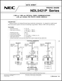 NDL5481P2 Datasheet