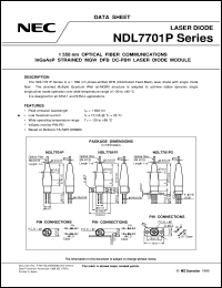 NDL7705P1 Datasheet