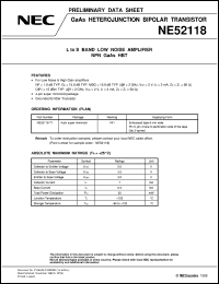 NE52118-T1 Datasheet