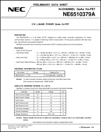 NE6510379A-T1 Datasheet