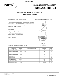 NEL200101-24 Datasheet