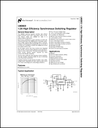 LM2653MTCX-ADJ Datasheet