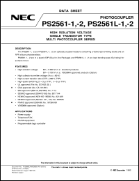 PS2561L2-1-V Datasheet