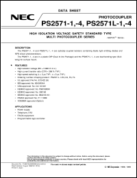 PS2571L1-4 Datasheet