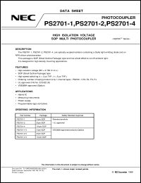 PS2707-4 Datasheet