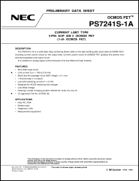 PS7241-1B-E4 Datasheet