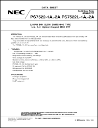 PS7522L-1A Datasheet
