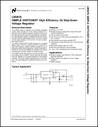 LM2676T-5.0 Datasheet