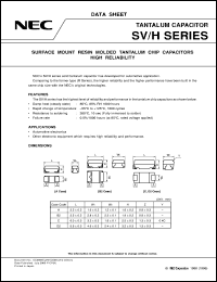 SVHD21V475M Datasheet