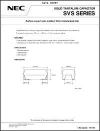 SVSP0J155M Datasheet