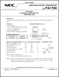 UPA1709G-E2 Datasheet