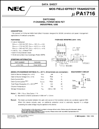 UPA1716G-E1 Datasheet