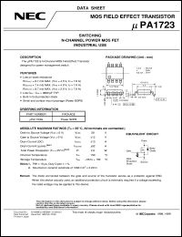 UPA1723G-E1 Datasheet