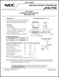 UPA1755G-E2 Datasheet