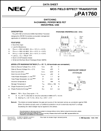 UPA1760G-E2 Datasheet