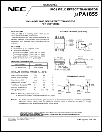 UPA1855GR-9JG-E2 Datasheet