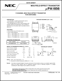 UPA1856GR-9JG-E2 Datasheet