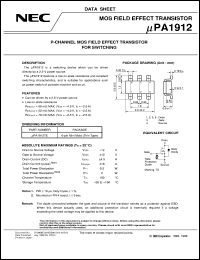 UPA1912TE-T1 Datasheet