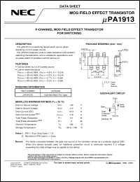 UPA1913TE-T2 Datasheet
