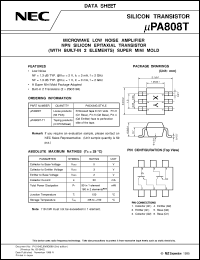 UPA808T-T1 Datasheet