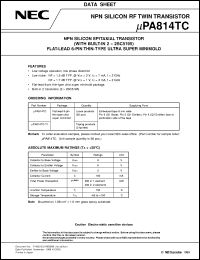 UPA814T-T1 Datasheet