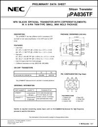 UPA836TD-T3 Datasheet