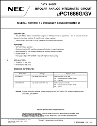 UPC1686GV-E1 Datasheet