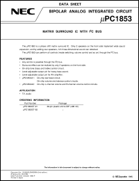 UPC1853CT-01 Datasheet