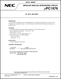 UPC1876GT-E2 Datasheet